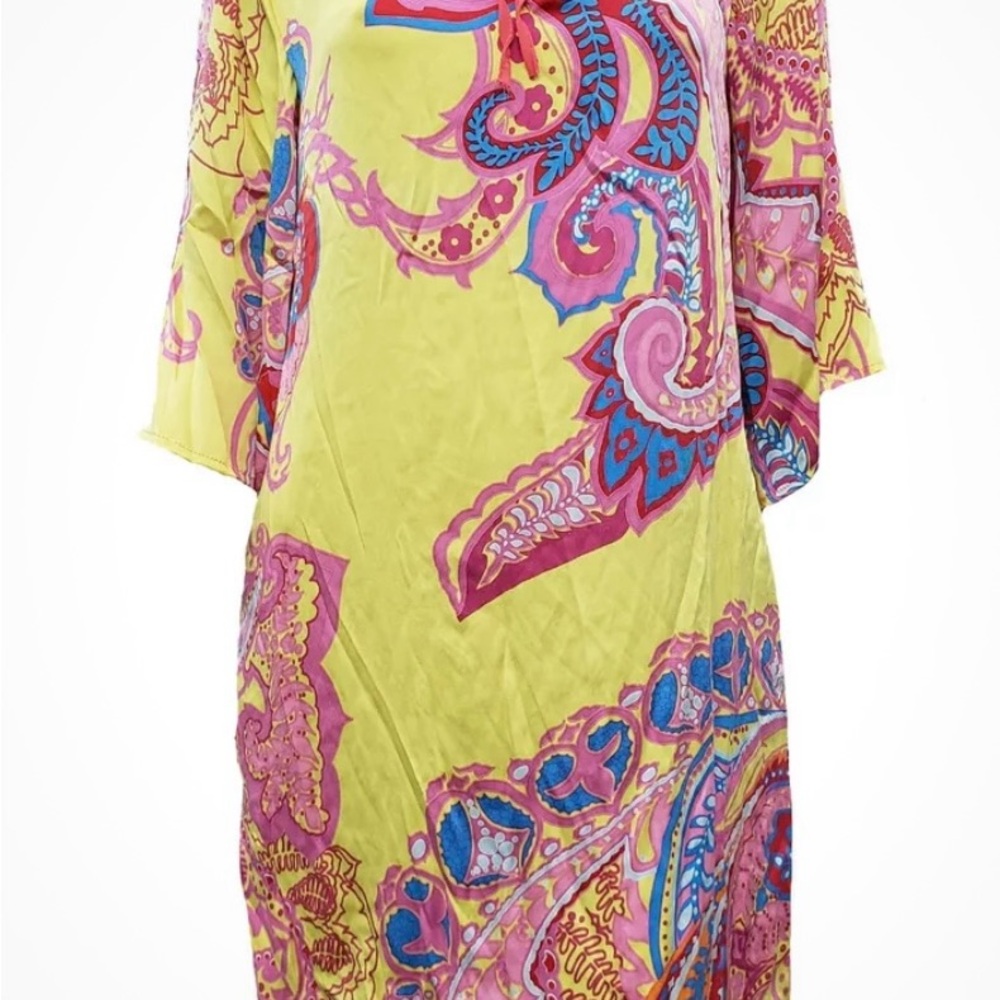 NWT Hale Bob Silk Dress - Size M